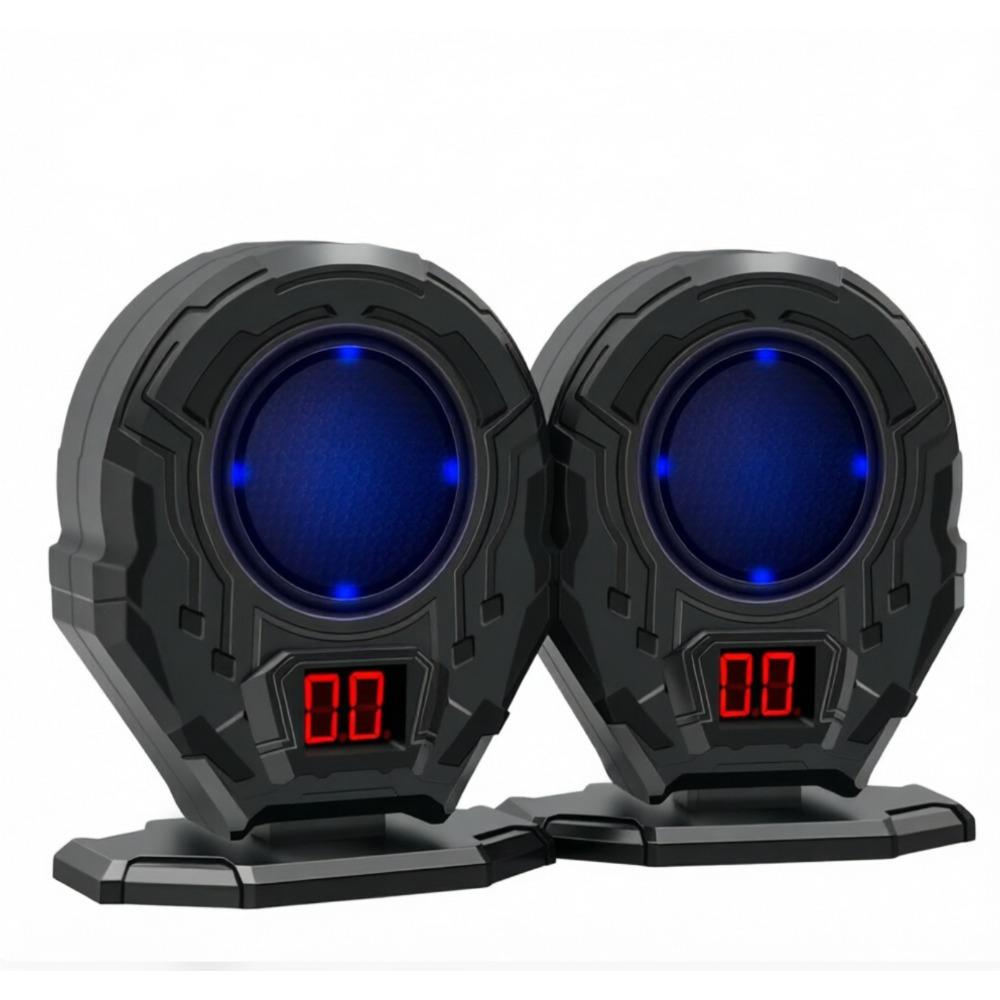 Induction Electronic Scoring Laser Target Shooting Training Electronic Practice Target Training Toy with Sound Effects l
