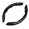 Car Steering Wheel Cover Carbon Fiber Sports Ultra-thin Non-slip Card Cover For Mitsubishi Lancer Ralliart 10 3 9 EX Outlander 3 ASX L200 Accessories
