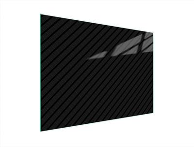 TAGLIERE IN VETRO 40x30 NERO