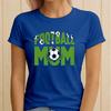 Football Mum Pattern Sports Unisexs T Shirt  Gift Graphic Tee