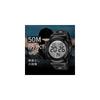 Senors Digital Sports Watch Men's 50m Waterproof Multi-Function LED Display Outdoor Watch Black