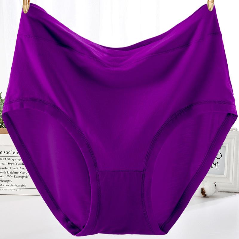 Large Size Women's High-waisted Underwear Is Soft and Breathable, Comfortable and Skin-friendly. Daily Panties