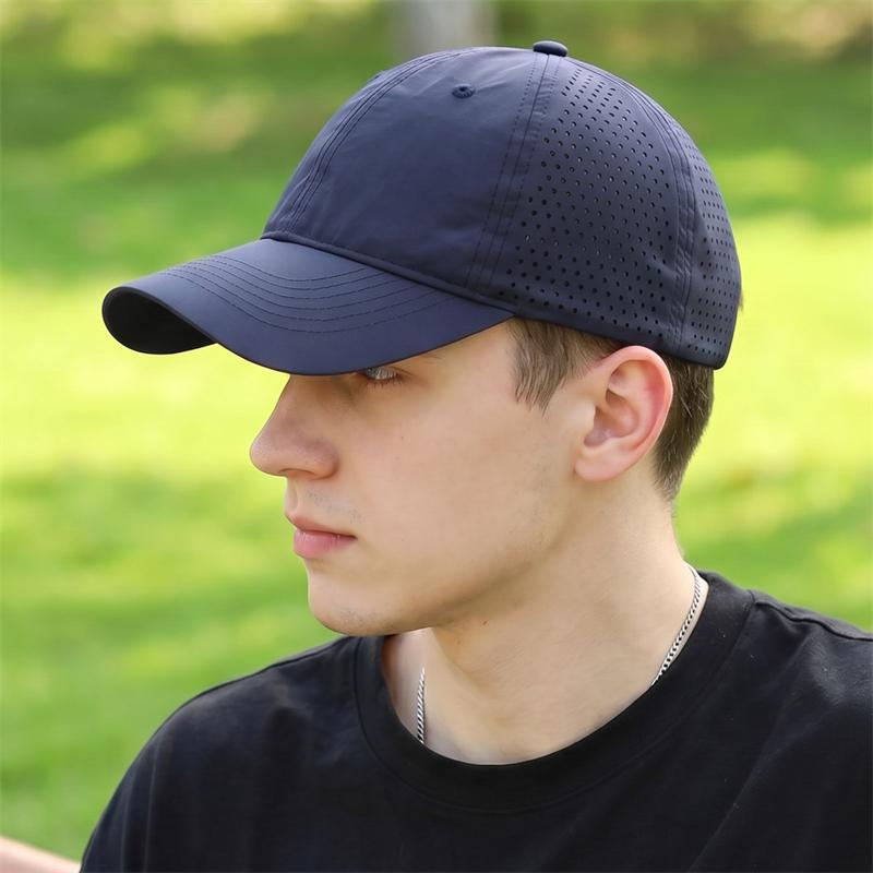 Summer Quick-Drying Breathable Baseball Cap Men's Sunscreen Cap Thin Sports Cap