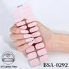 Waterproof Super Sparkle Gel Nail Stickers (Solid Color, UV-Free, No Lamp Required)