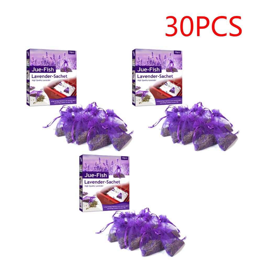 10-50PCS Natural Lavender Sachets Long-Lasting Lavender Sachet Bags Lavender Fragrance Bags for Drawers Closets Dressers Cars
