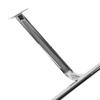 Salon Chair Foot Pedal Replacement Stainless Steel Hair Styling Footrest Hardware Spare Part
