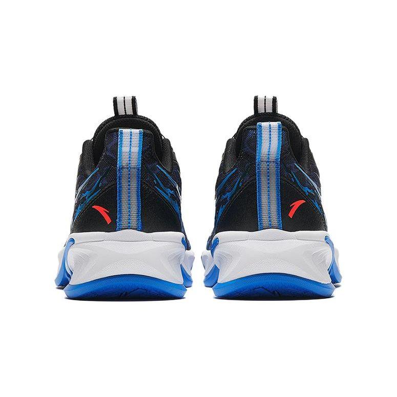 Anta Red Flame 3.0 Non-Slip Low-Top Kids Running Shoes Kids running shoes Black Blue 312335511-4