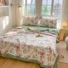 Manyaju Sunshine Rose Washed Cotton Summer Quilt