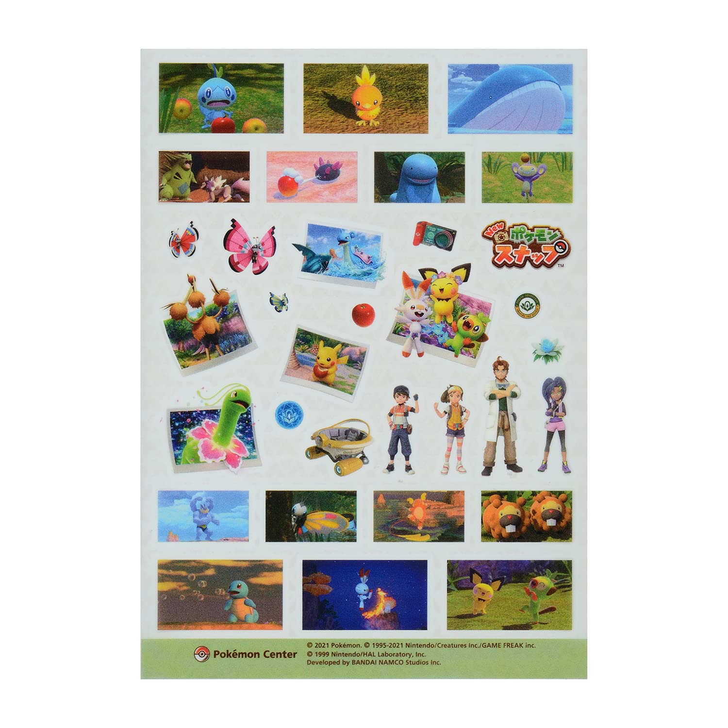

Pokemon Center Оригинальная PET-печать Новая оснастка Pokemon