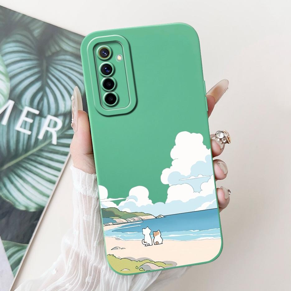 For Realme 6 Pro Case Realme 6i 6S Stylish Candy Painted Cover Shockproof Phone Case For Realme 6S 6i Realme6 Pro Soft TPU Shell