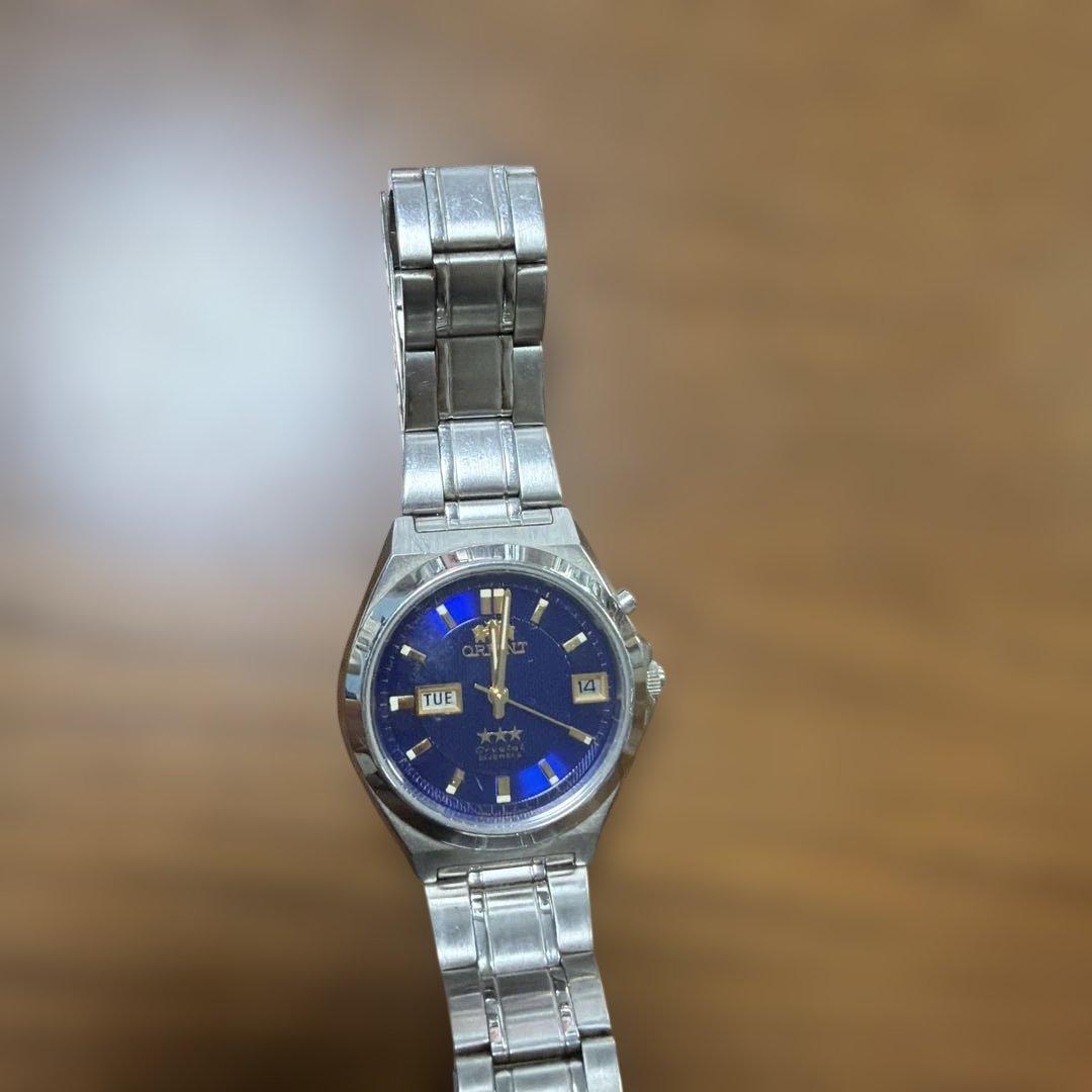 ORIENT automatic watch blue orient