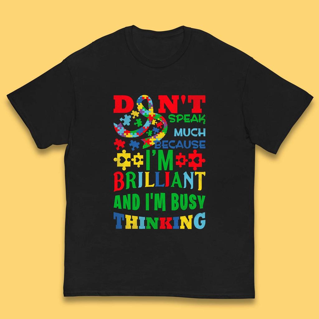 T-shirt per bambini Autismo Pensiero Attivo