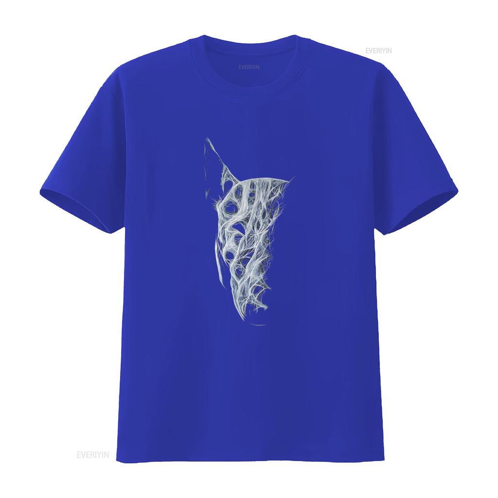 Abstract White Dog Bullterrier T Shirt for American Fashion Lovers Vintage Washed Soft Versatile Streetwear