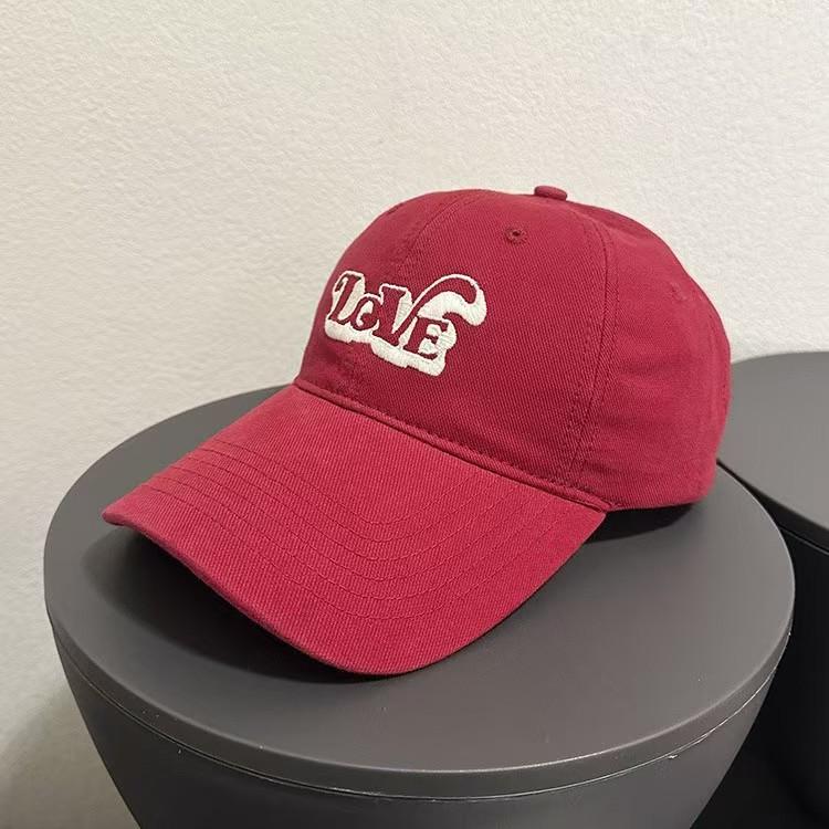 Korean Style Embroidered Baseball Cap for Men and Women - Versatile, Trendy, Sun Protection Hat