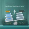 Rectangular Transparent Plastic Food Preservation Box for Refrigerator Storage