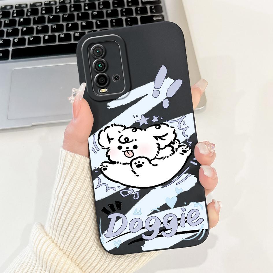 Shockproof Cover For Xiaomi Redmi 9T Case Redmi 9 Power Funda Cute Panda Rabbit Soft Phone Cases For Redmi9T Redmi9 Power Bumper