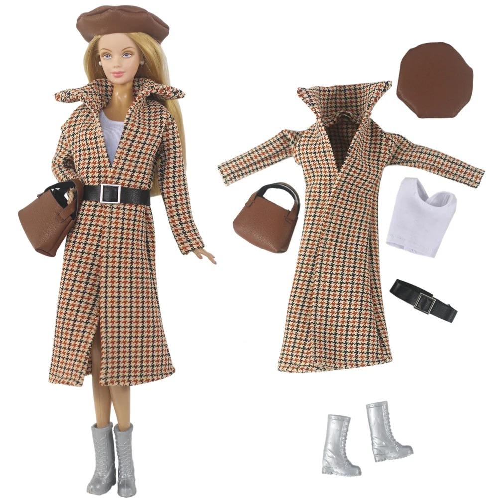 

1 Набор Кукольной Одежды 1:Нарядное платье в масштабе 6 для куклы 11,5 дюймов 30 см. Много стилей на выбор. Подарки для девочек #03