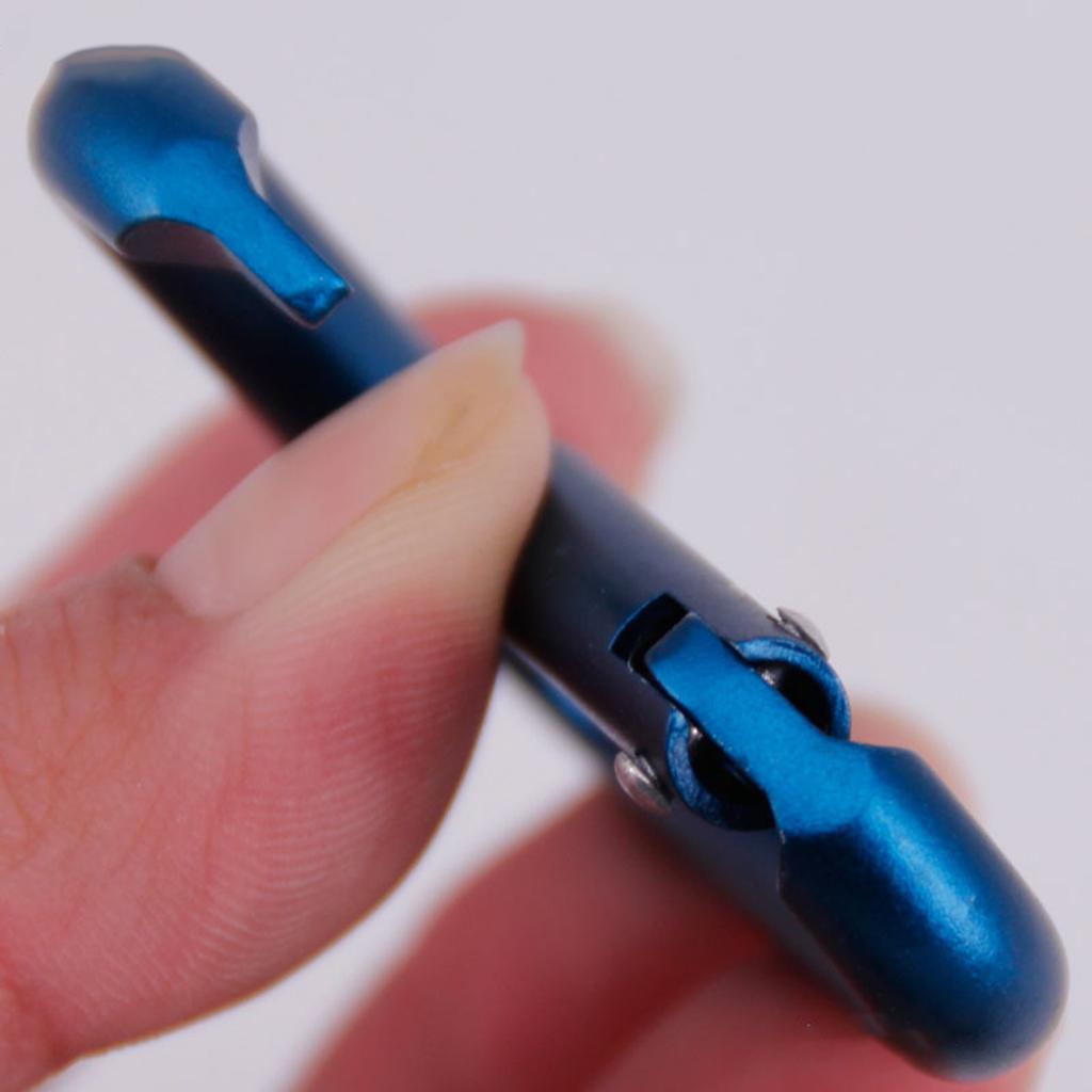 Aluminum Alloy Outdoor Triangular Carabiner Locking Carabiner Clip Keychain Clips for Backpack Camping Hiking Traveling