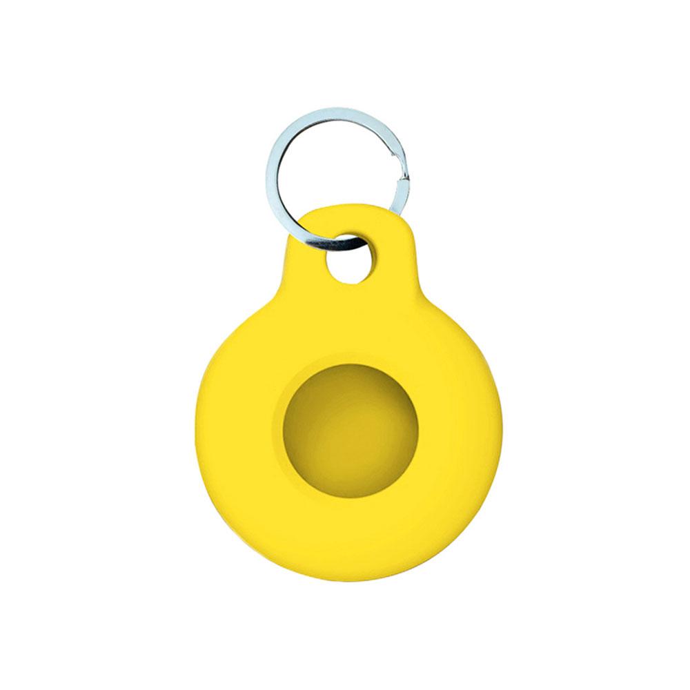 Silicone World AirTags Silicone Case Portable Anti-lost Protective Sleeve For Apple Airtag Hangable Keychain Locator Tracker