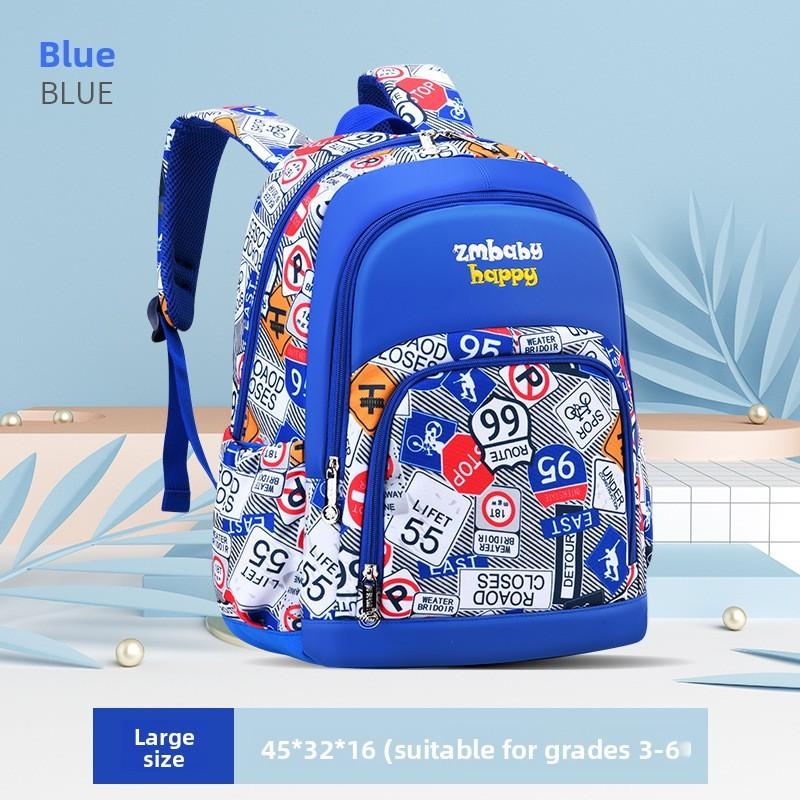 Sesame Baby Kids School Backpack With Reflective Safety For Elementary Students