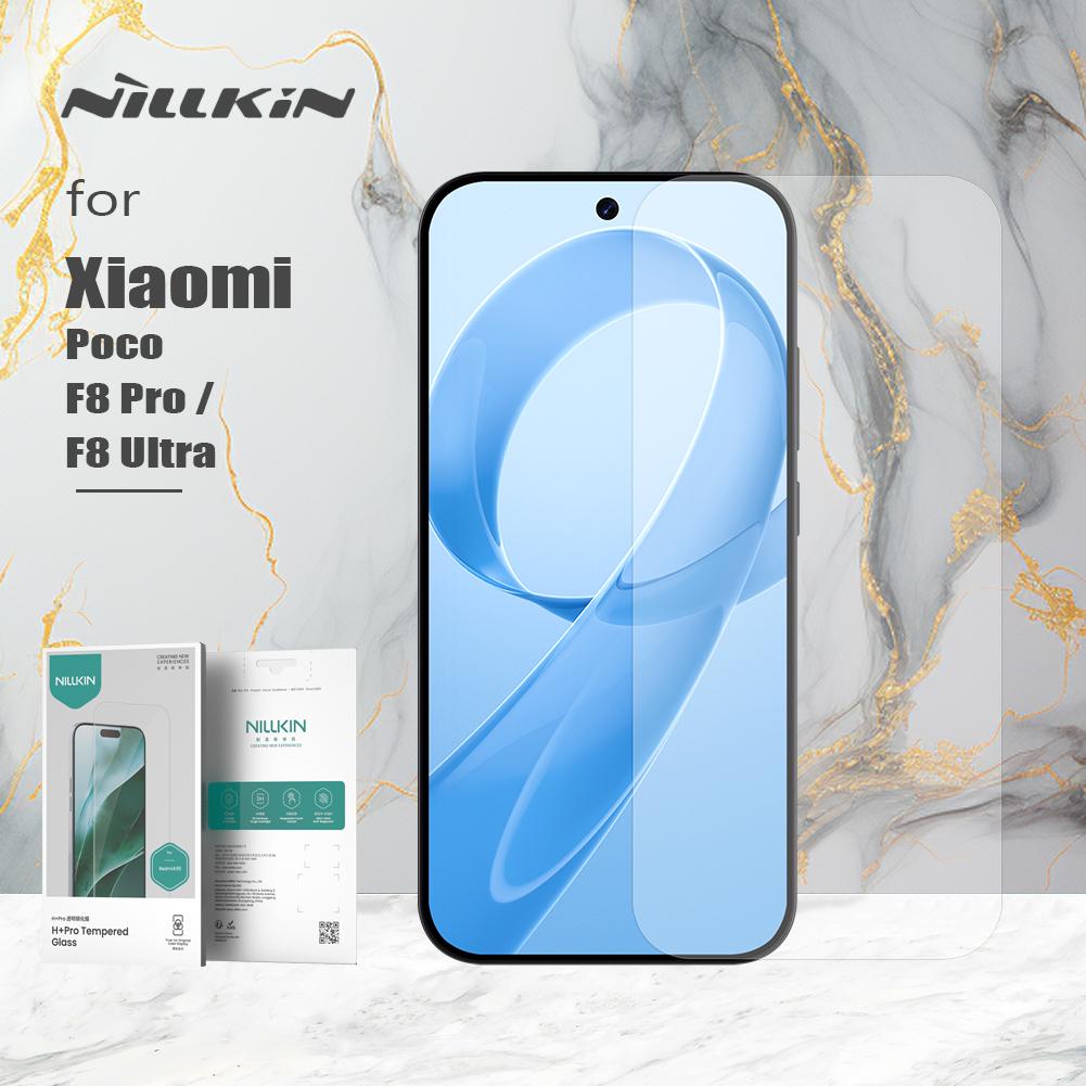Nillkin for Xiaomi Poco F8 Pro / F8 Ultra H+PRO Tempered Glass Anti-Explosion 2.5D 9H 0.2mm Super Thin Screen Protector