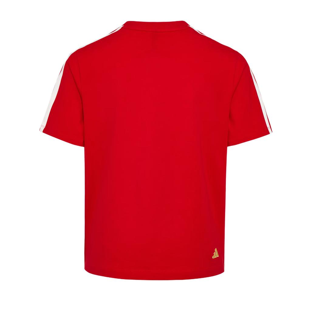 Adidas Year Of The Horse New Year Collection NYR Sports Casual Skin-Friendly Short Sleeve T-Shirt Women T-Shirts KV0506