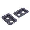 1/3Pcs Black Steel Recessed Speaker Jack Plate Xlr Connector For Dish Board Stage Loudspeaker Diy Accessories