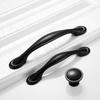 Black Handle American Style Modern Pull Antique Handles and Knobs Drawer Furniture Kitchen Cabinet