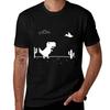 Trex Cactus Offline White Tshirt Holiday Simple Tee Shirt
