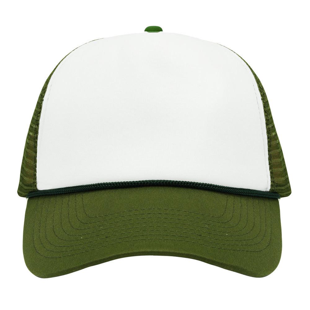 Christmas Sponge Mesh Cap: 6 Pattern Hot Stamped Logo Baseball Trucker with String Sun Visor
