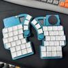 Custom Dilemma Max Split Keyboard Kit Wired RGB Hot Swap Welding FDM Knob Touchpad Mouse Simulate Support Vial MX Switch Gift
