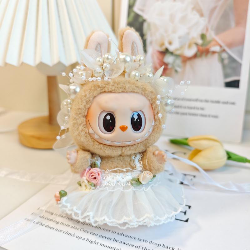 Labubu Generations Wedding Dress Vinyl Doll Pendant Blind Box