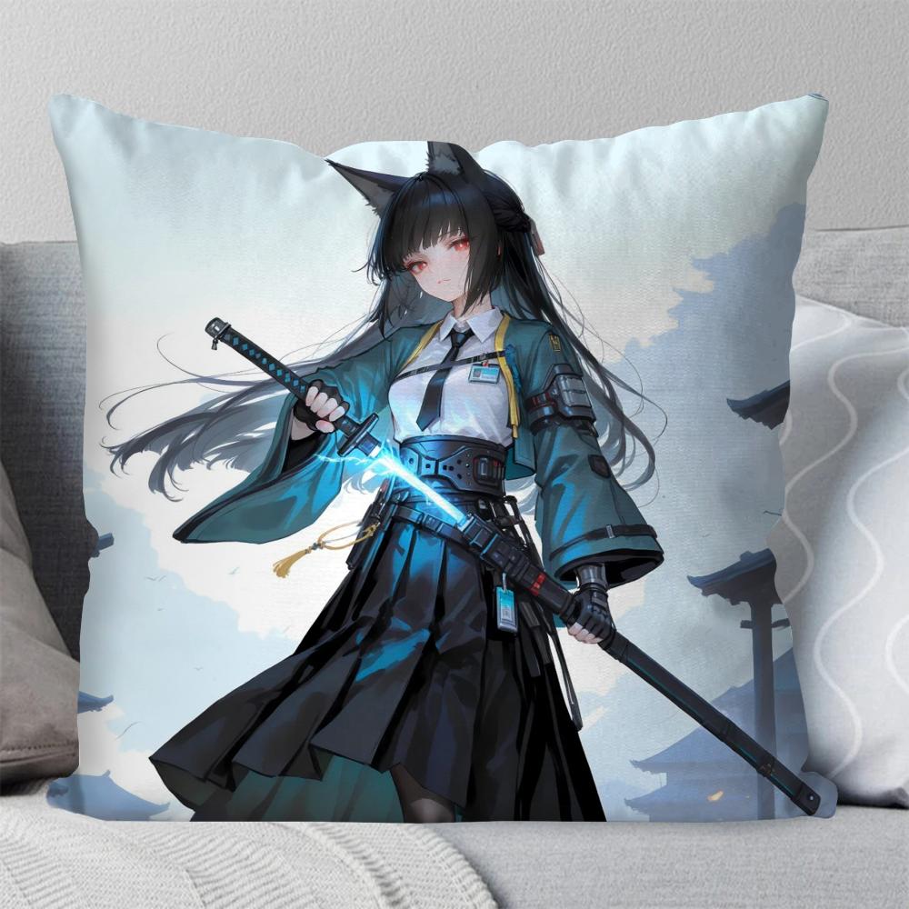 

Hoshimi Miyabi Animated Game Zenless Zone Zero Pillow Case Square Pillow BedroomSofaLeisureCar Living Room Home Decoration 40X40 16x16Inch