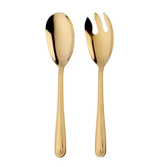 

Набор ложек и вилок для салата, 12 дюймов, большой набор столовых приборов, нержавеющая сталь, набор для салата, зеркально отполированный, устойчивый к ржавчине, прочный, универсальный набор столовых приборов