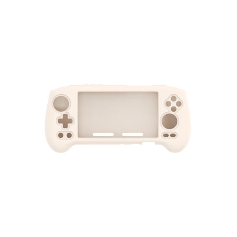 Soft Silicone Protective Case For ANBERNIC RG556 Gaming Console Drop Protection Sleeve Simple Solid Color Cover