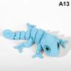 3D Printing Chameleon Figures Multi-Joint Movable Simulation Eyes Dragon Ornament For Home Accessories Kids Gift Toys