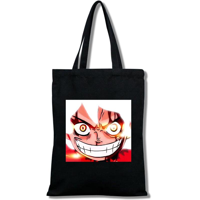 One Piece Nika Form Printed Canvas Bag