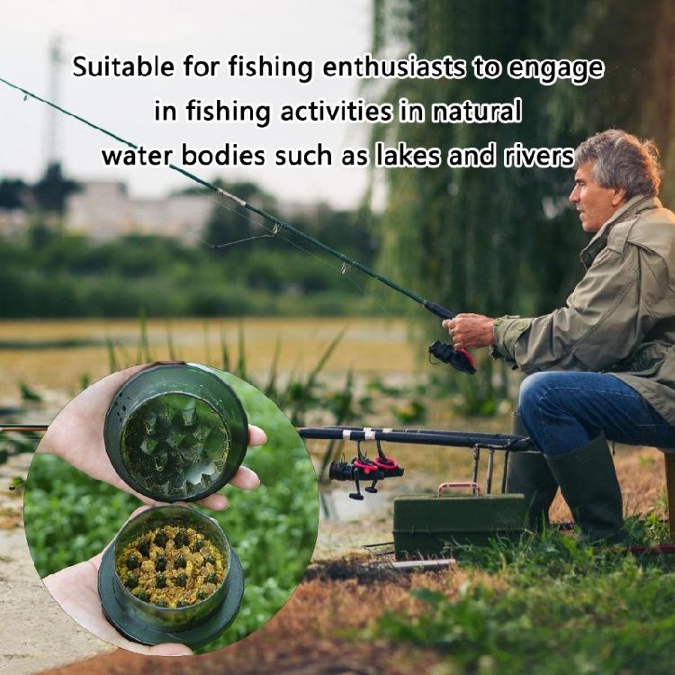 Plastic Baits Grinder Box Fodders Making Tool  Baits Crusher Baits Box for Improved Fishing Success in Lake and Rivers