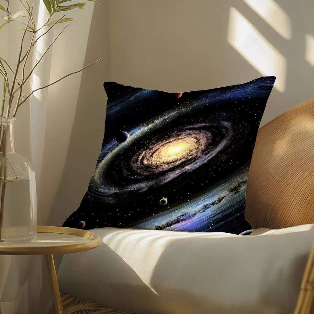 Beautiful Planets And Universe Lovers Pillow Case Pattern Printed Pillowcase for Living Room Sofa Cushion Cover  Bedroom Decor