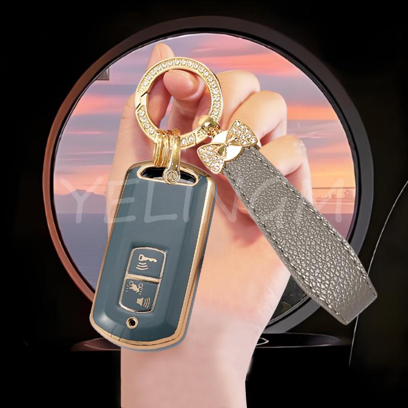 2 Bottons Soft Tpu Motorcycle Remote Key Case Fob Cover Shell For Honda Vario Pcx160 Pcx150 Xadv750 Vision Sh350 Sh300
