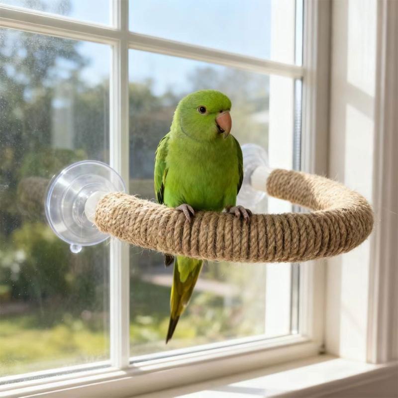 Bird Climbing Toy Teeth Mouth Molar Hamster Chew Rod Toy Perch Parrots Budgies Bird Exercise and Entertainment