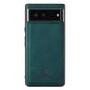 DG.MING PC+TPU+PU Cover for Google Pixel 6a Slim Case Anti-Fall Protective Phone Case
