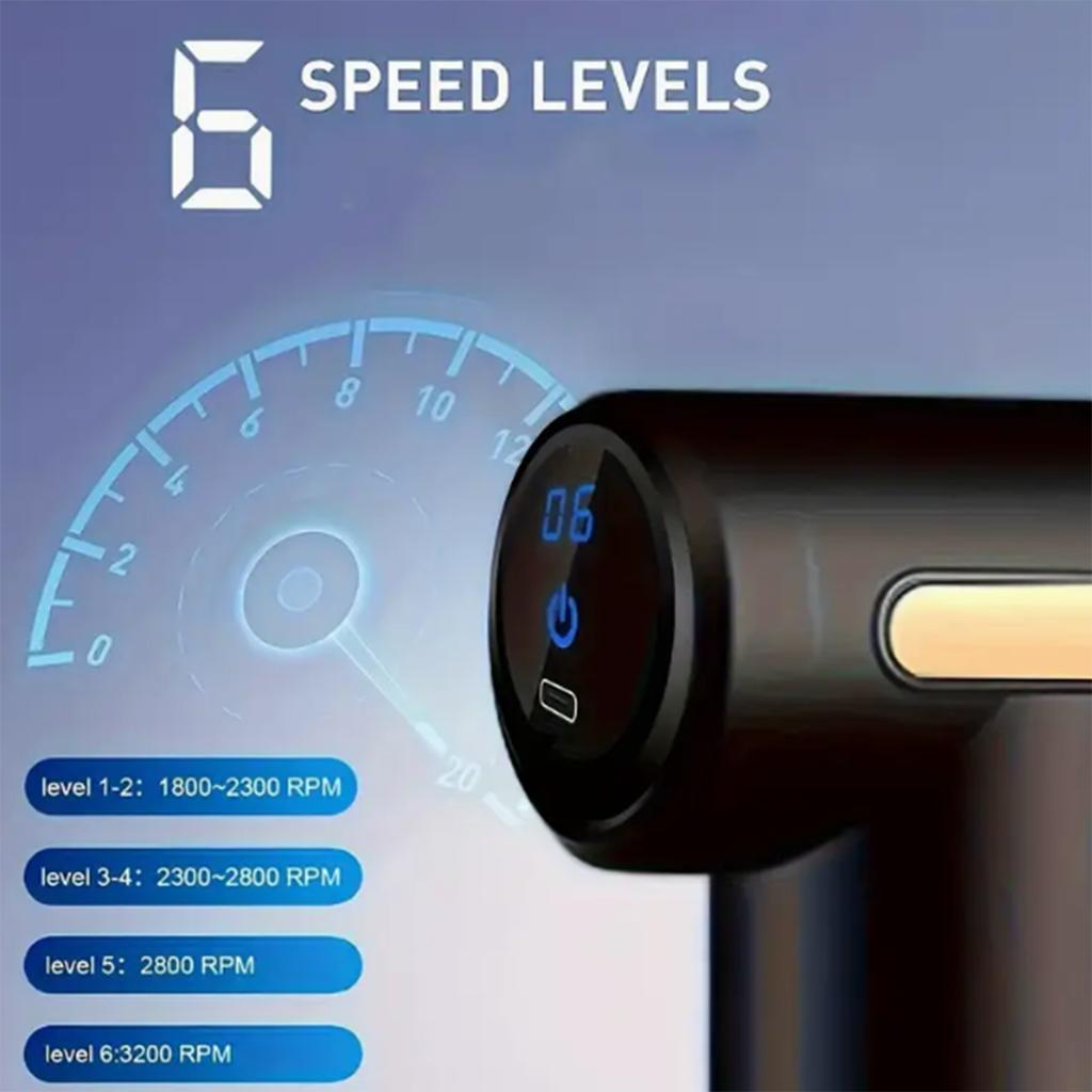 Portable Electric Fascia Gun | Deep Tissue Massage Relax After Super Professional Exercise