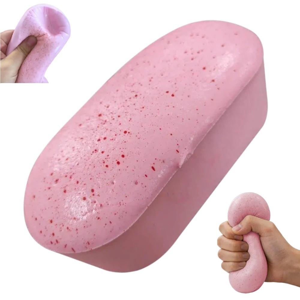 Simulation Cheese Cake Bread Squeeze Toy Soft Anxiety Relief Sensory Fidget Toy Reusable Slow Rebound Decompression Pinch Toy