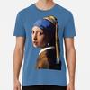 The Girl With A Pearl Earring Size S To 5XL Made In the USA T-Shirt