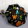 1pc Creative Happy Halloween Durable Cartoon Folding Umbrella, Portable Compact Umbrella for Men and Women A032