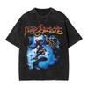 Rock Band Limp Bizkit Herren Damen Bedrucktes T-Shirt Gewaschen Mode-T-Shirts Kurzarm Rundhals-T-Shirts Baumwolle Sommerkleidung