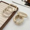 Simple Artistic Retro Wave Bracelet Design Irregular Shaped Elastic Bracelet