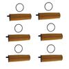 1/6/10 Stück A6541801100 Motorölfilter-Kit für Mercedes Benz C180d c220d E300D E220D S350D S400D W205 W247 C180d 6541801100
