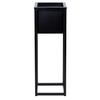 Kwietnik Loftowy Concove 60 Cm Czarny
